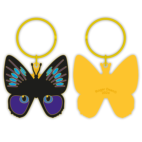 Elymnias Patna Keyring