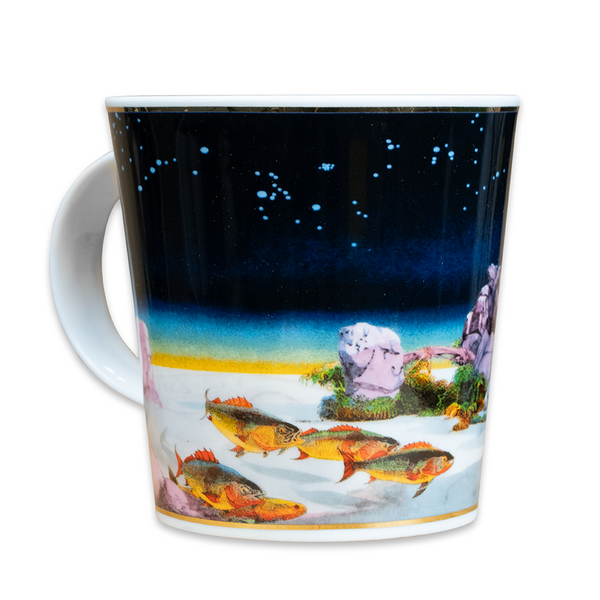 Tales from Topographical Oceans Bone China Mug