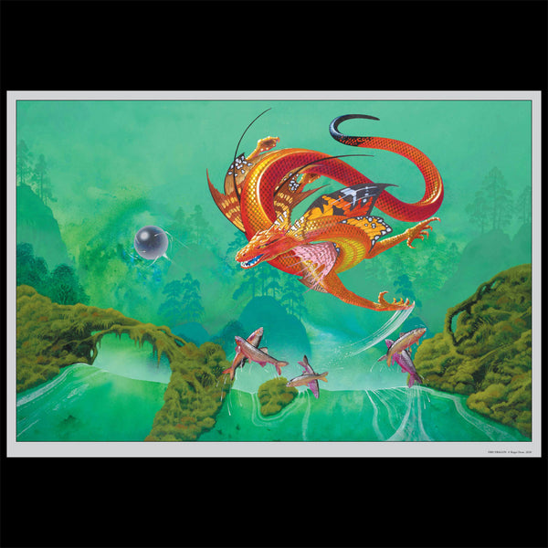 FIRE DRAGON POSTER (59x86CMS)